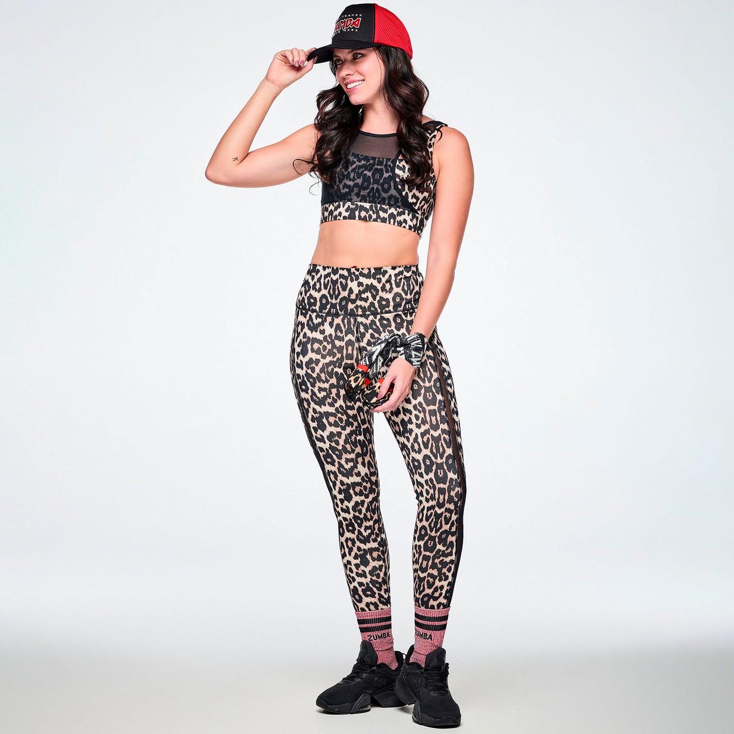 Rock 'n' Roll Z-Lift High Waisted Ankle Leggings With Mesh