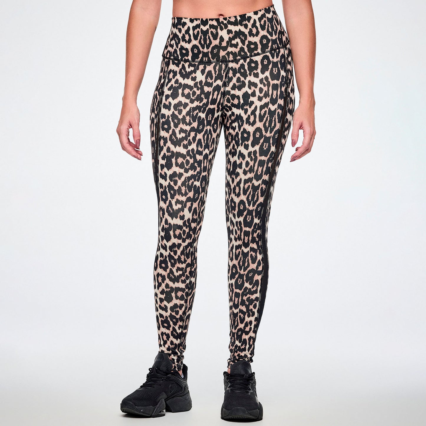 Rock 'n' Roll Z-Lift High Waisted Ankle Leggings With Mesh