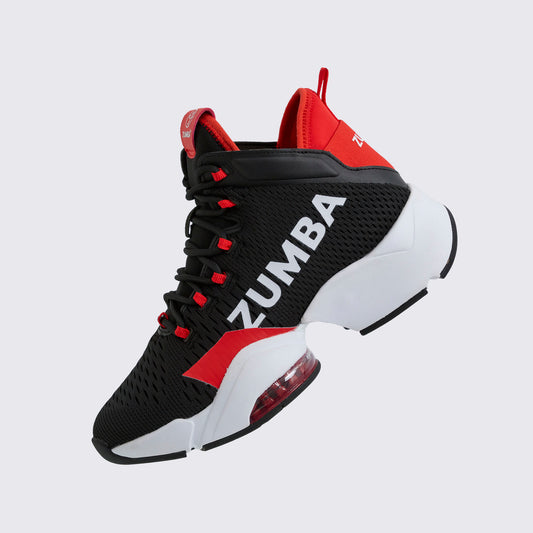 FOOTWEAR26 Zumba® Air Stomp Funk 2.0 - Black/RED(2026)