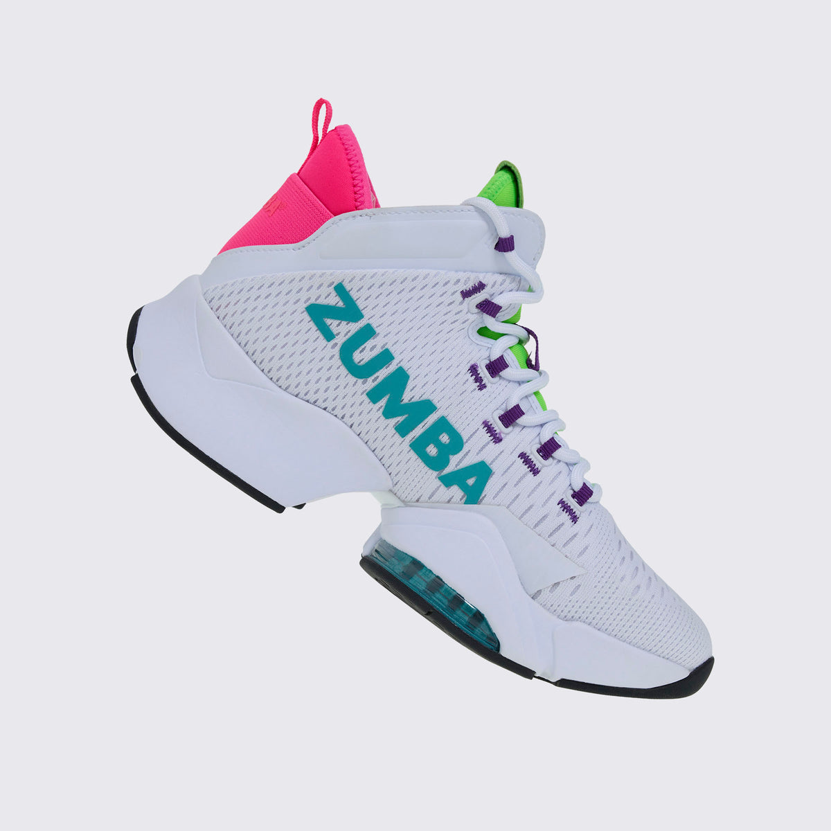 FOOTWEAR26 Zumba® Air Stomp Funk 2.0 - WhiteMULTI (2026) Neon