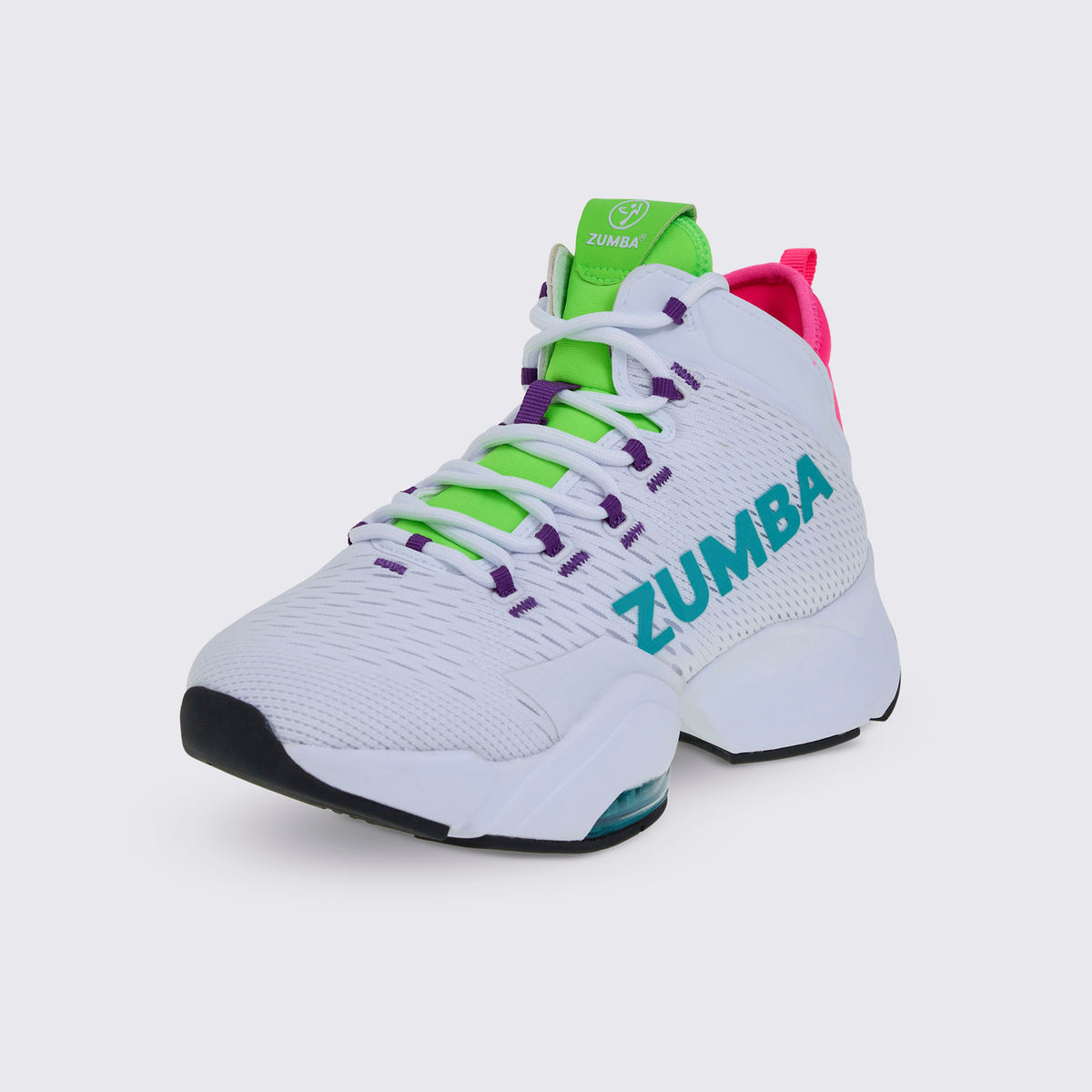 FOOTWEAR26 Zumba® Air Stomp Funk 2.0 - WhiteMULTI (2026) Neon