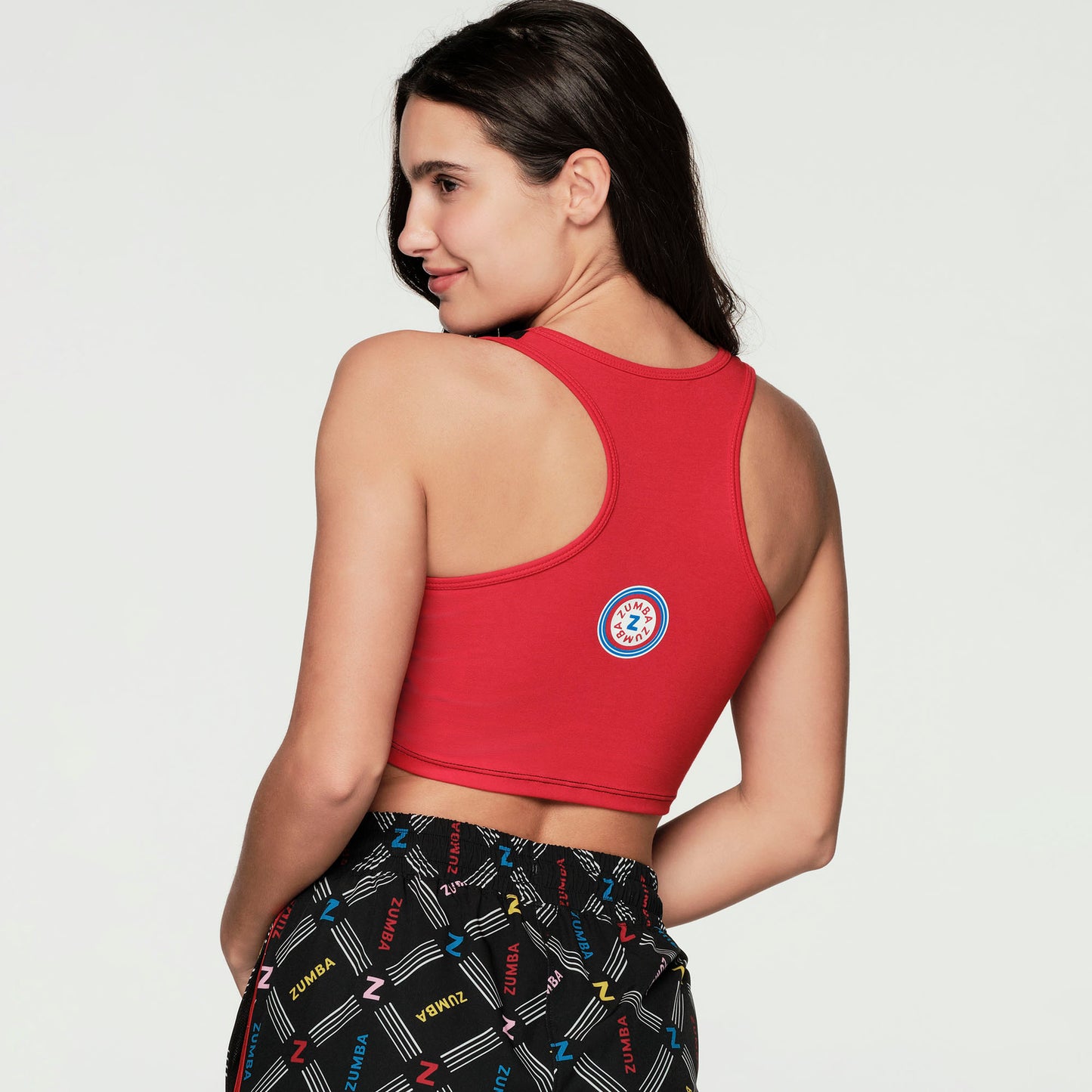 Bold Beat Crop Racerback