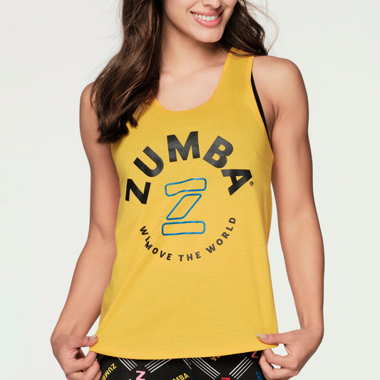 Zumba Move The World Tank