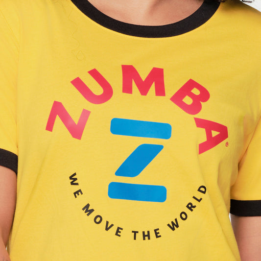 Zumba Retro Ringer Tee