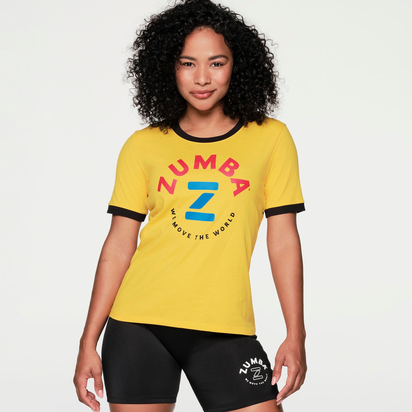 Zumba Retro Ringer Tee