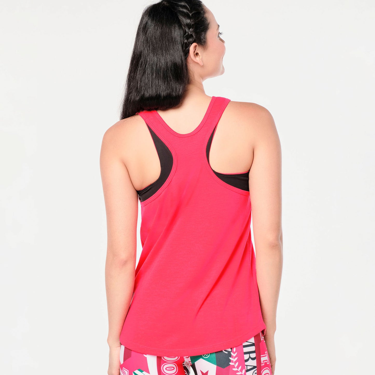 Zumba® Prep Easy Racerback Tank - Pink Happy