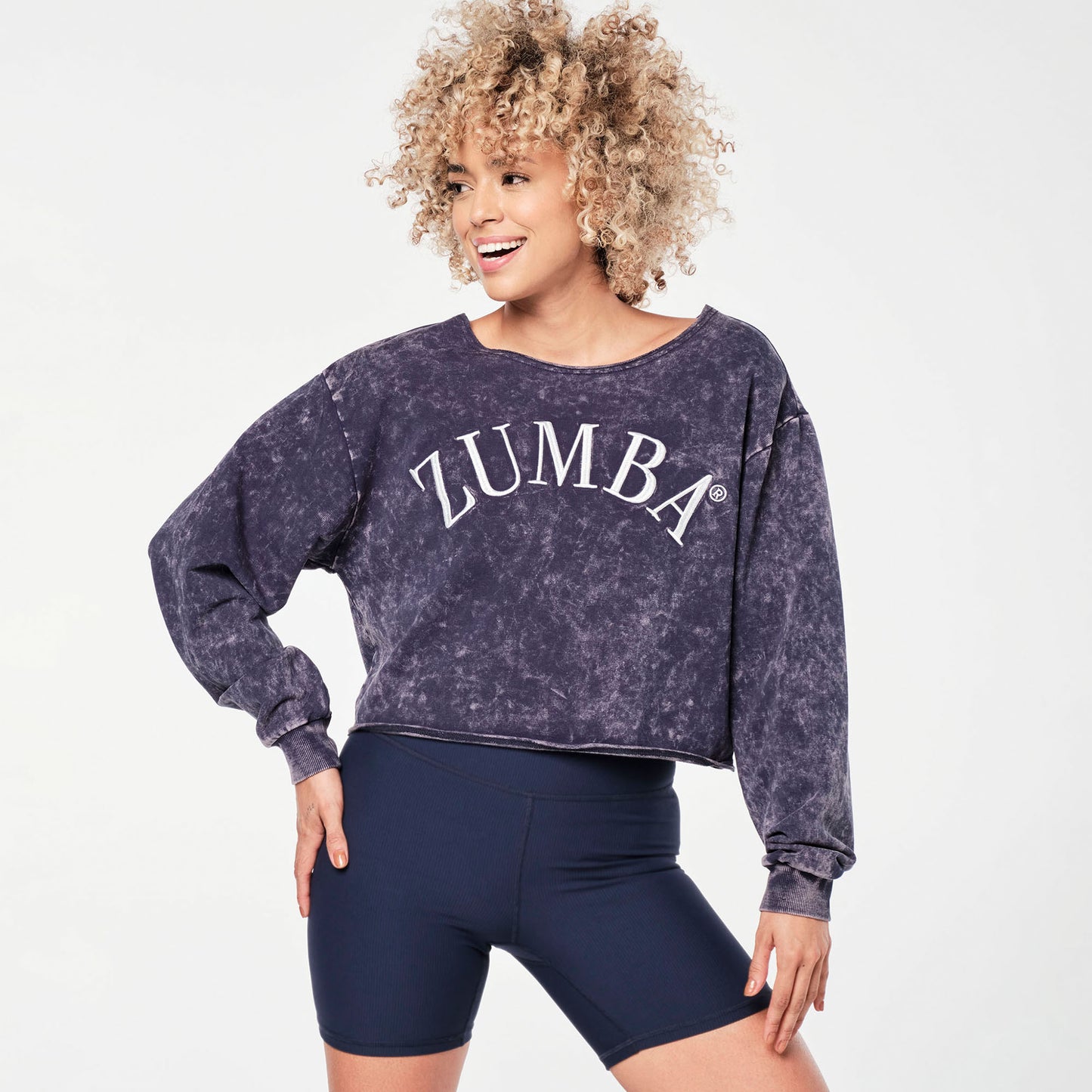 Zumba® Prep Crop Sweatshirt