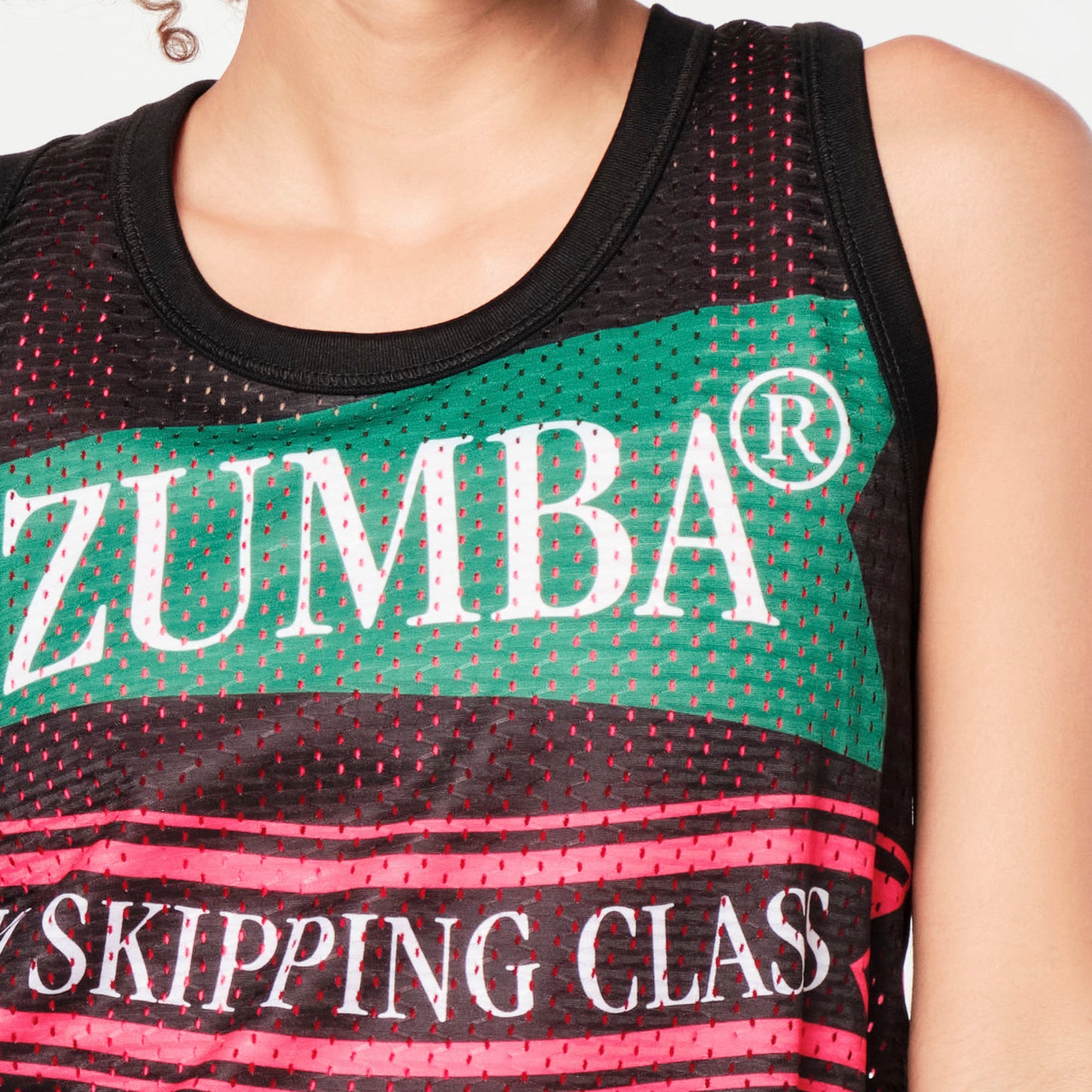 Zumba® Prep Basketball Tank - Bold Black