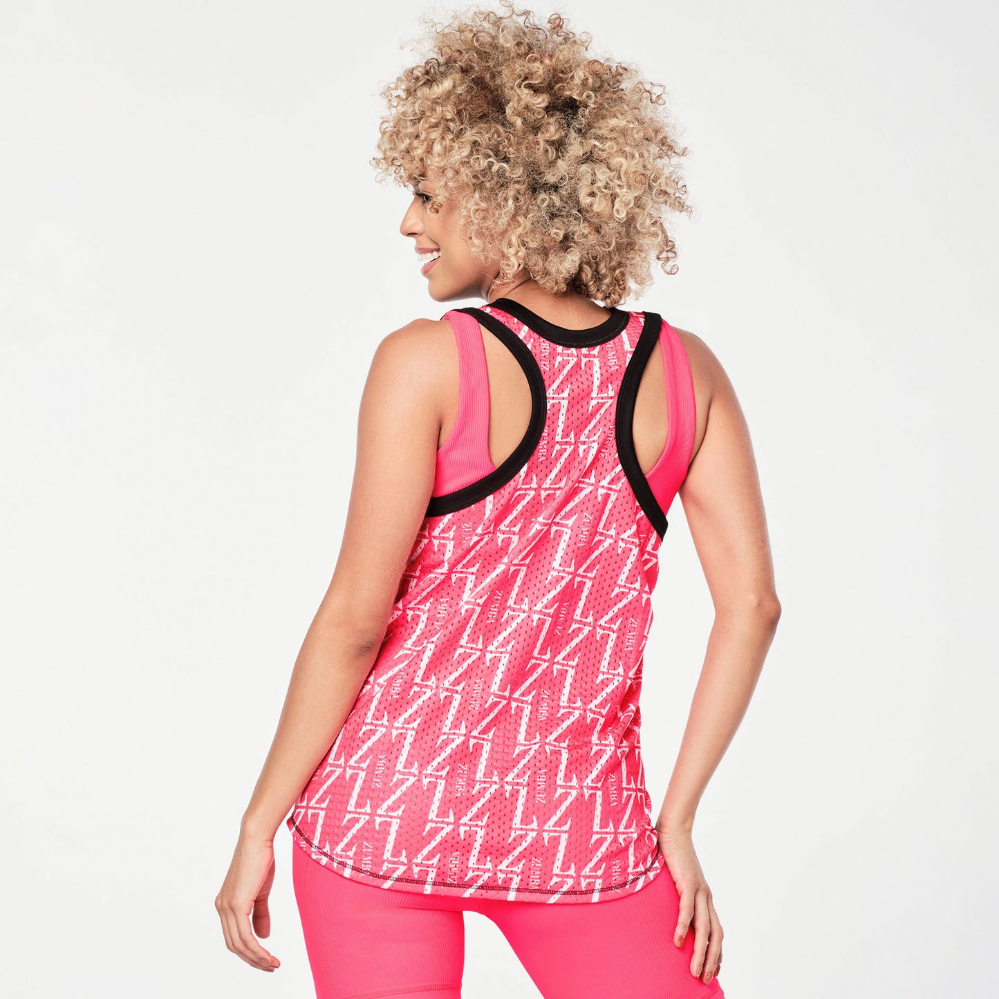 Zumba® Prep Basketball Tank - Bold Black