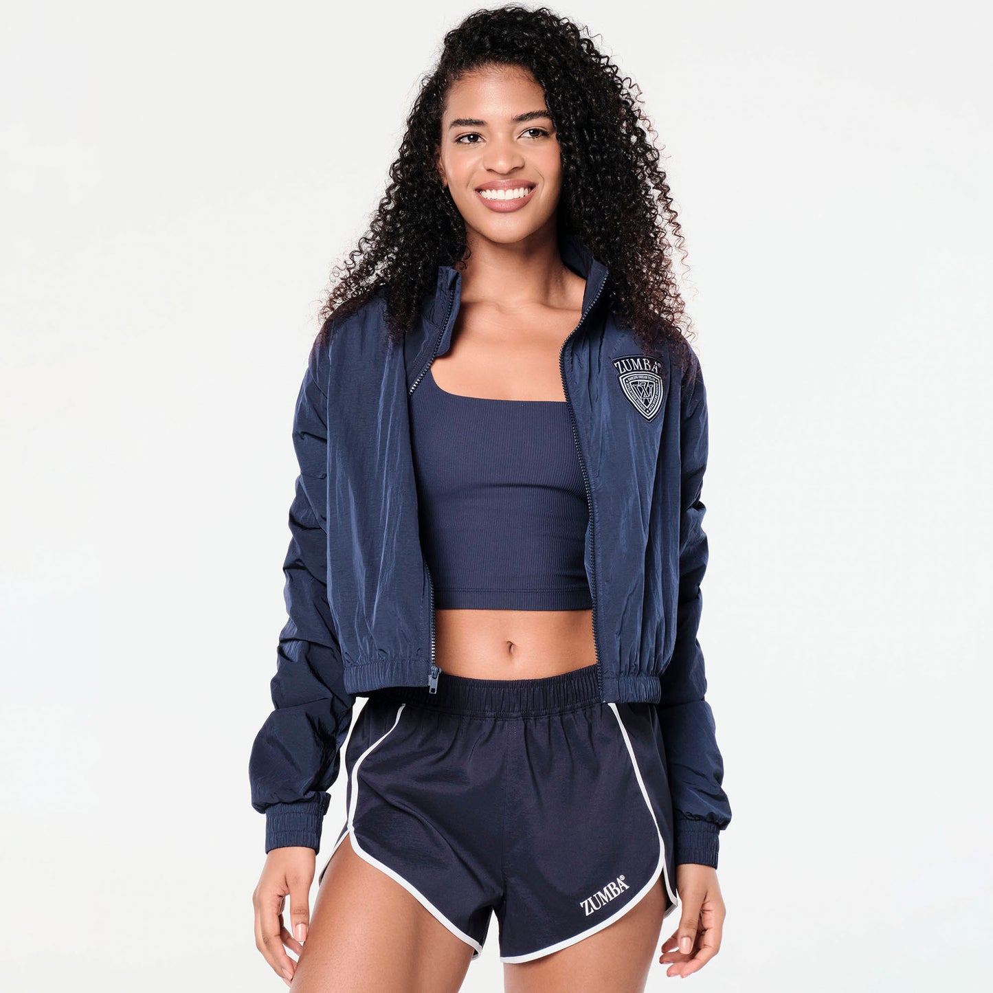 Zumba® Prep Crop Woven Jacket