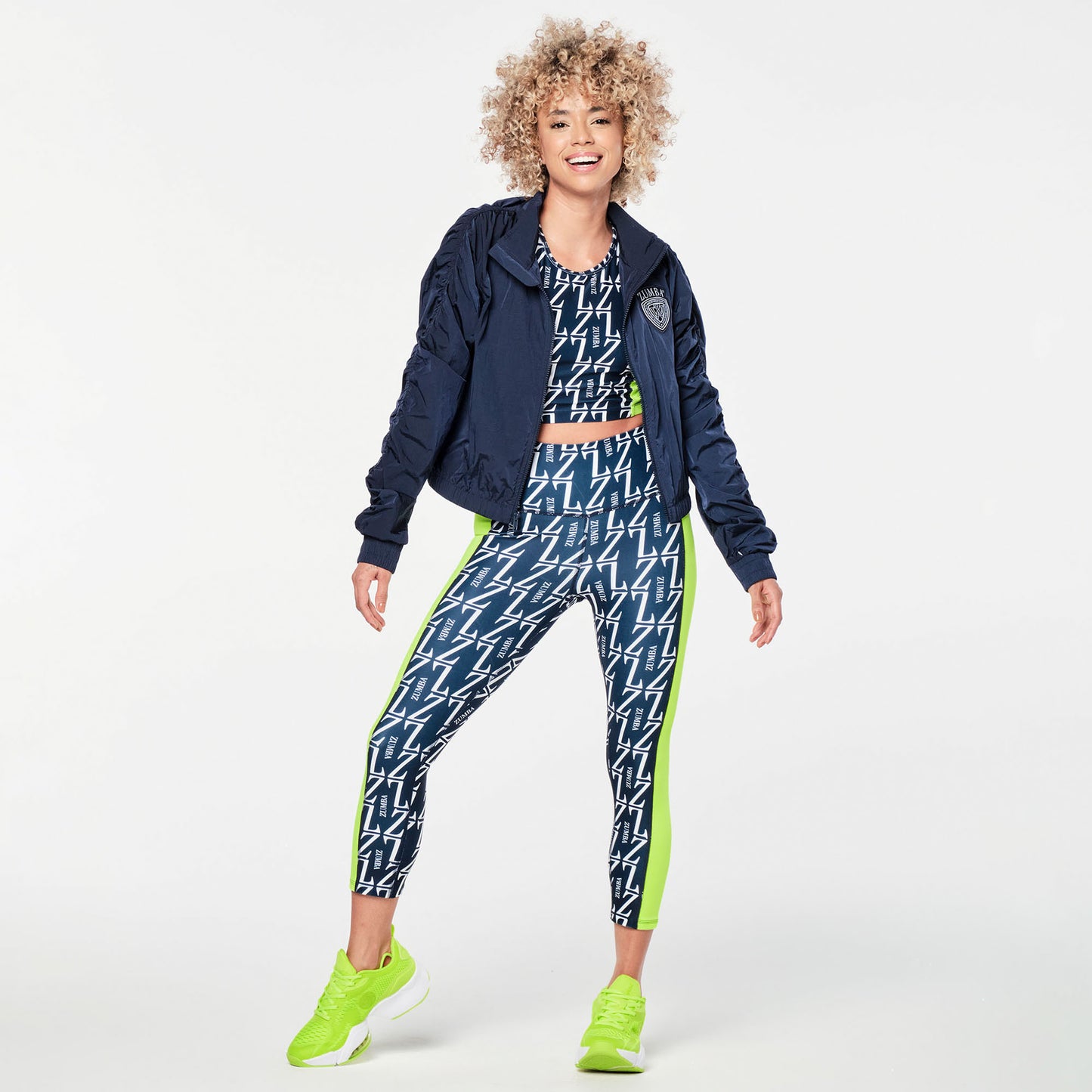 Zumba® Prep Crop Woven Jacket