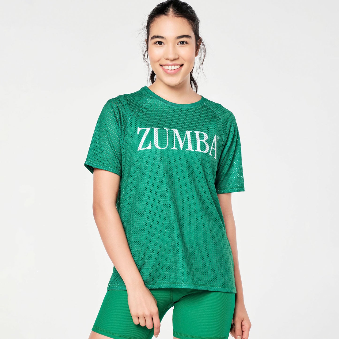 Zumba® Prep Mesh Top - Very Verde