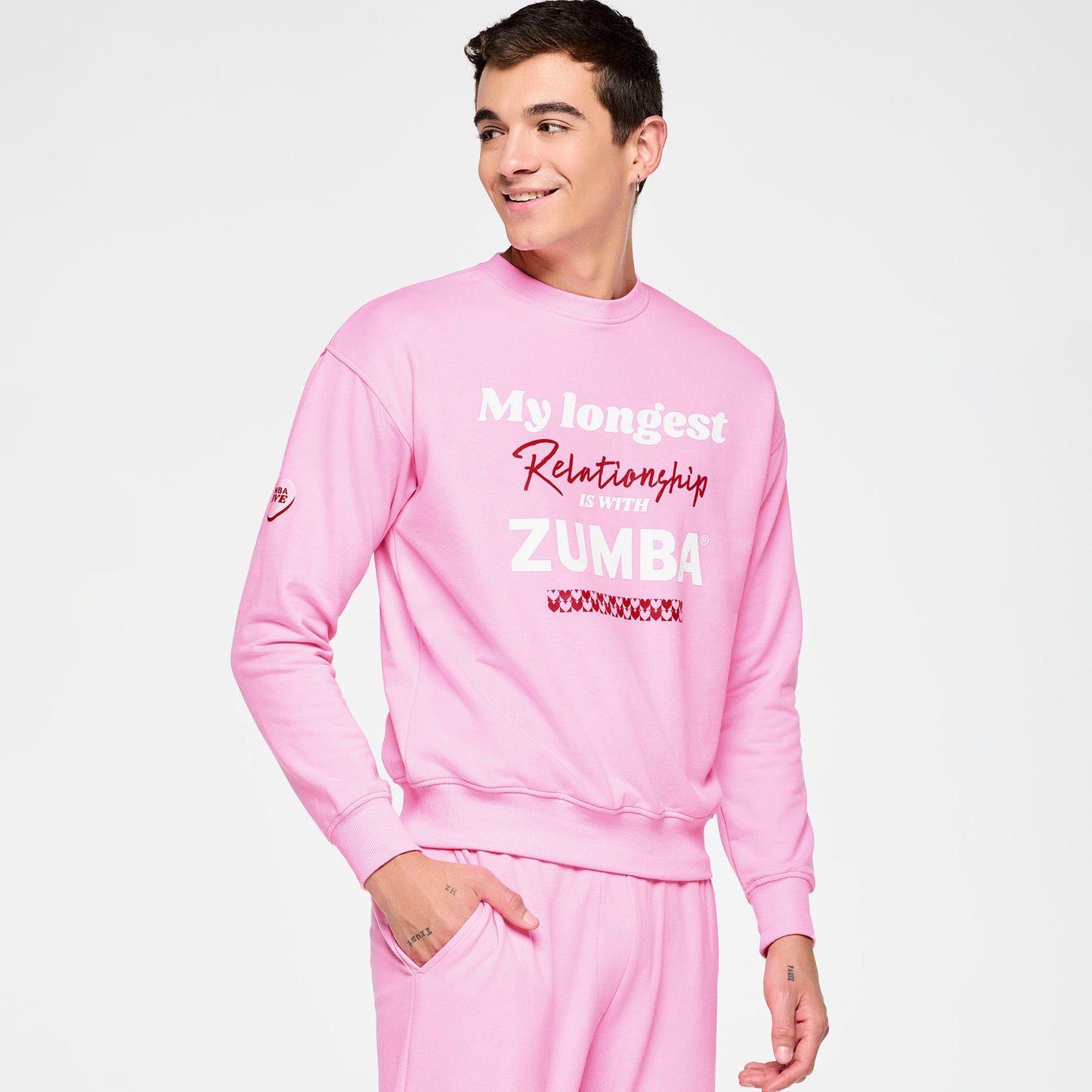 Zumba® Love Oversized Pullover Sweatshirt