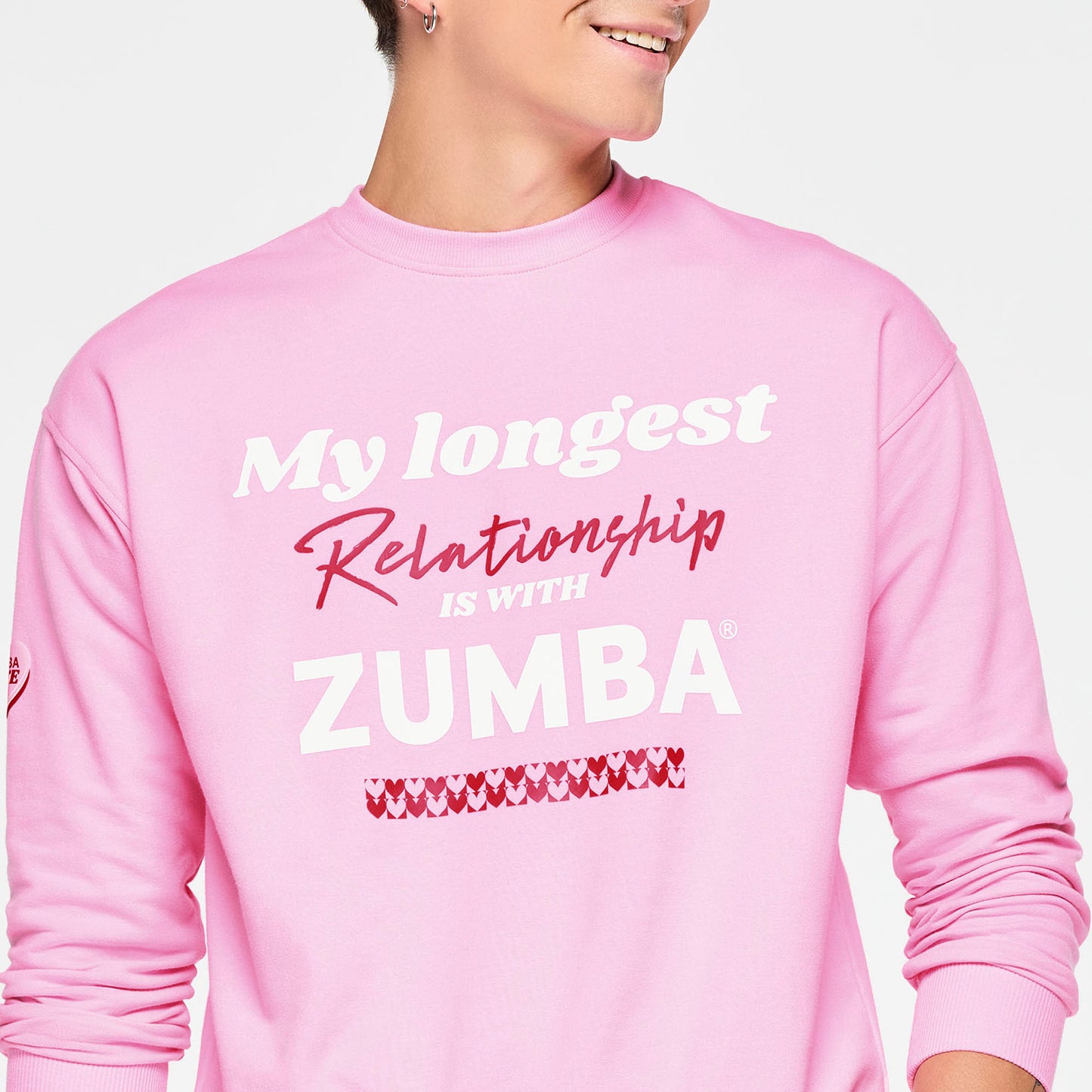 Zumba® Love Oversized Pullover Sweatshirt