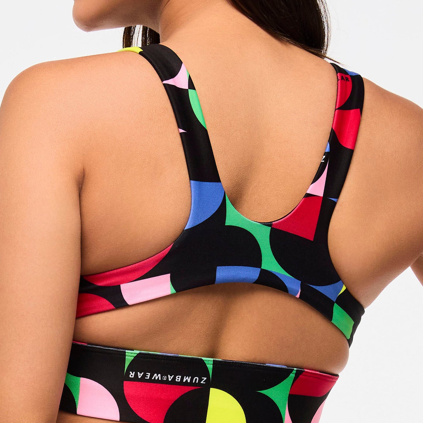 | Zumba® Haus Scoop Neck Bra With Keyhole