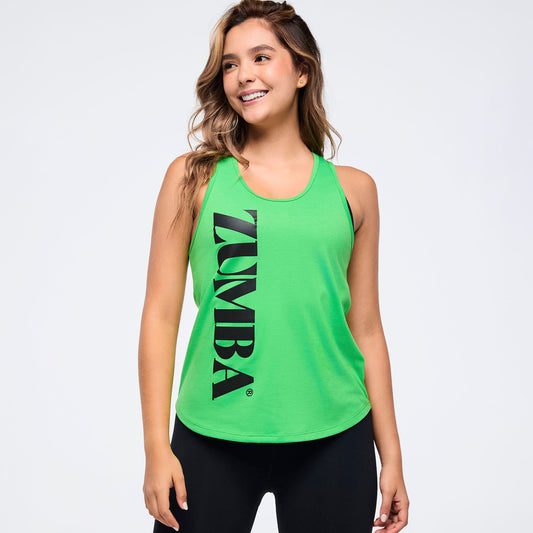 Zumba® Haus Easy Racerback - Green