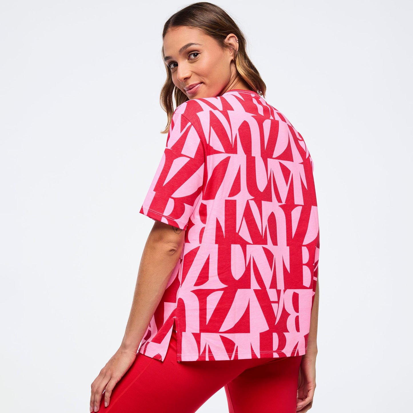 Zumba® Haus Boxy Top With Side Slits