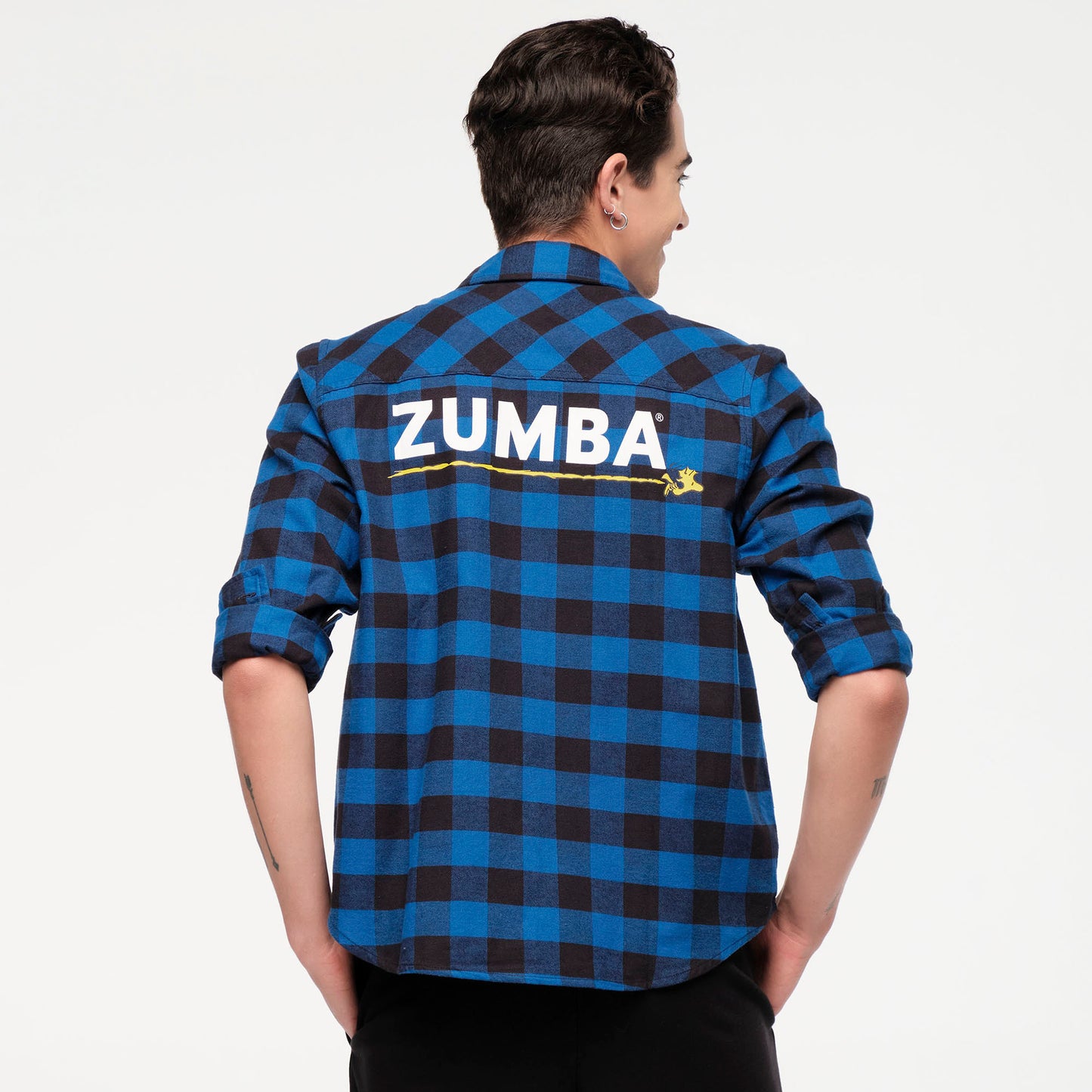 Zumba® X Peanuts™ Long Sleeve Button Down