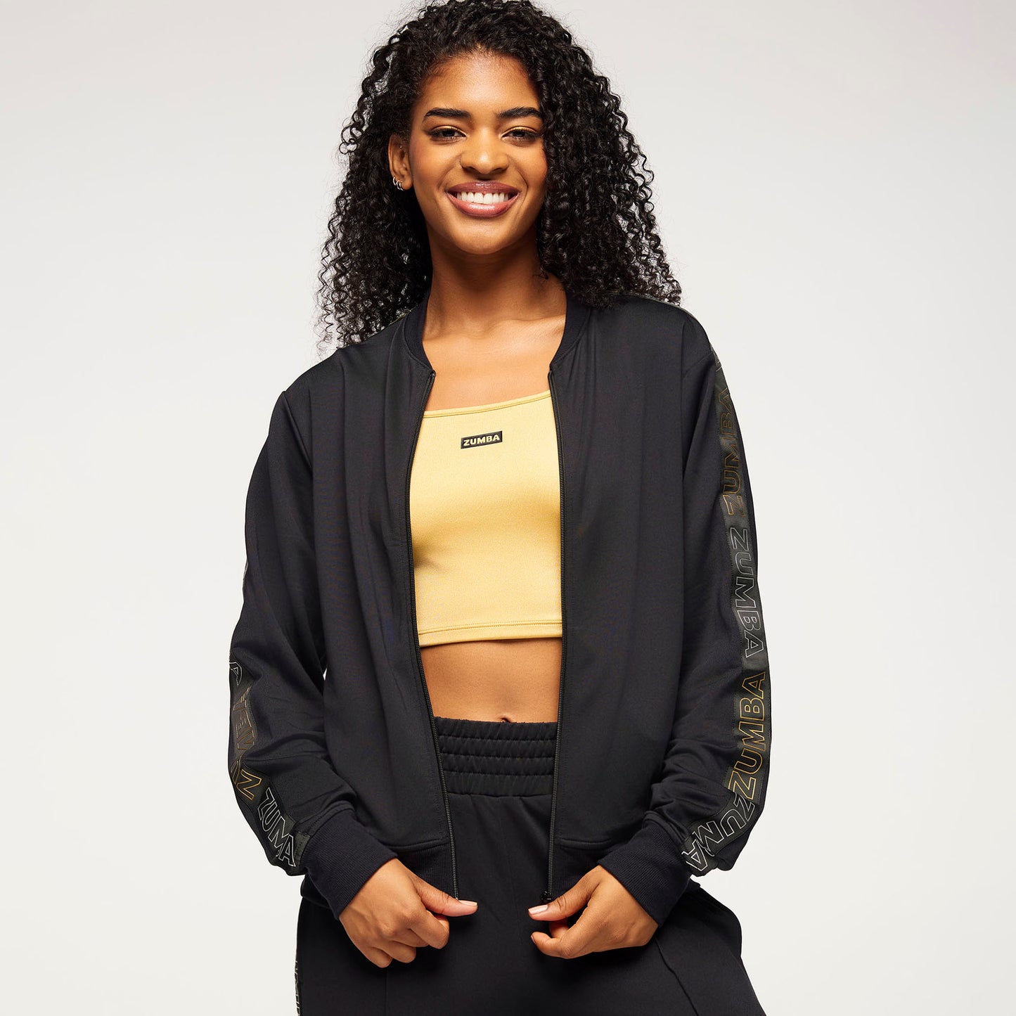 Zumba® Runway Knit Track Jacket