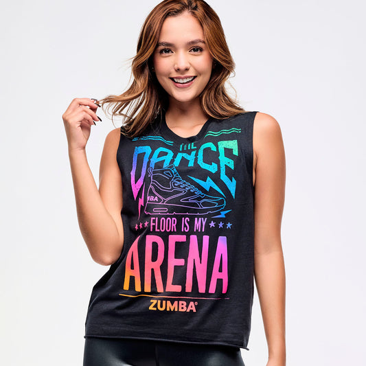 Zumba® Libre Crew Neck Muscle Tank