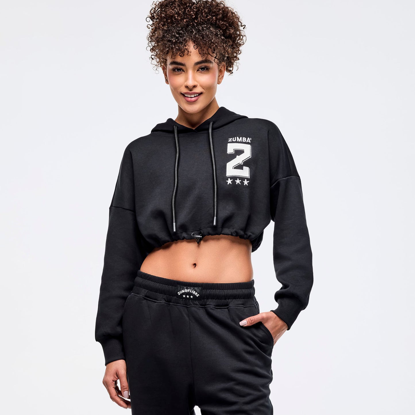 Zumba® Libre Ultra Crop Pullover Hoodie