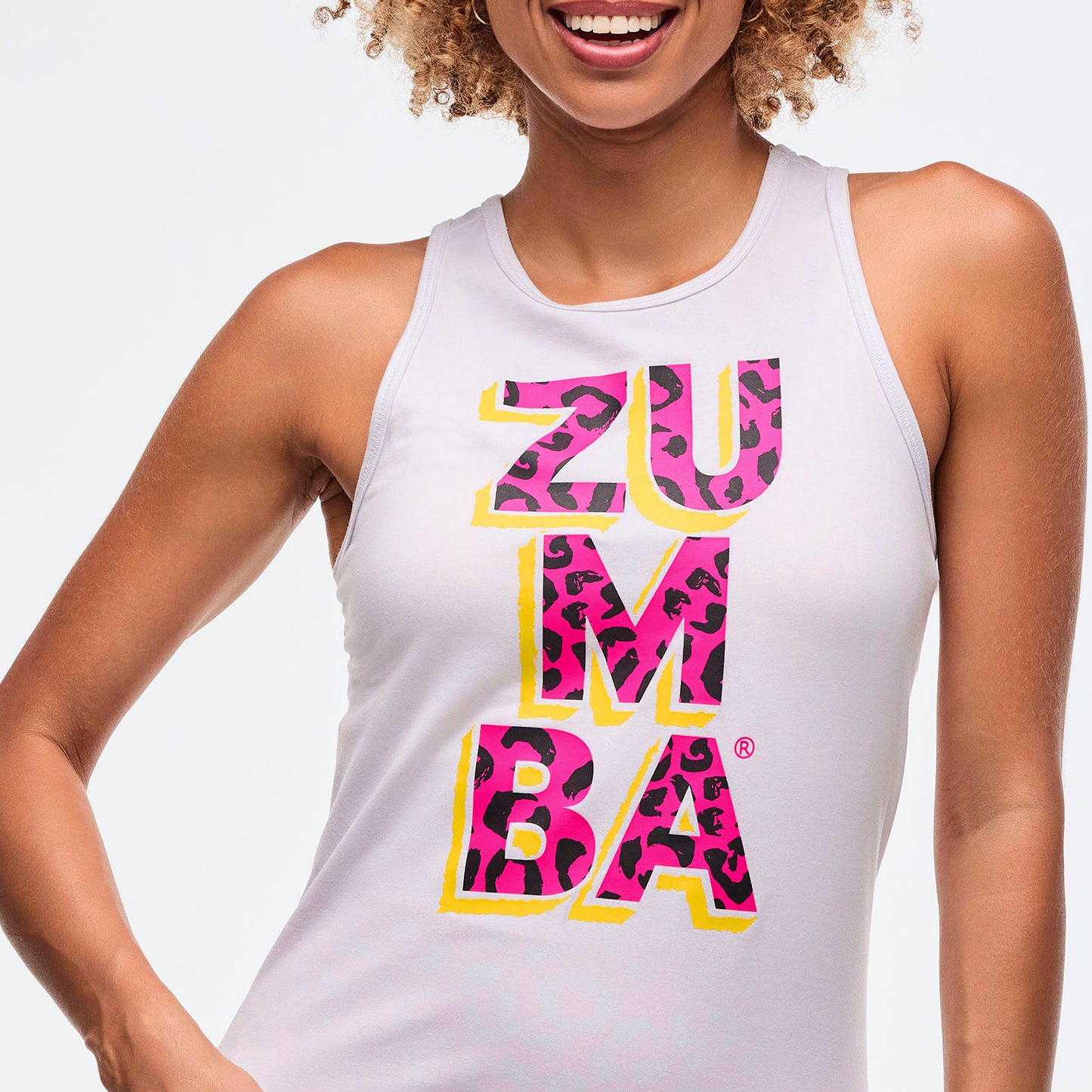 Sizzlin' Fitted High Neck Tank