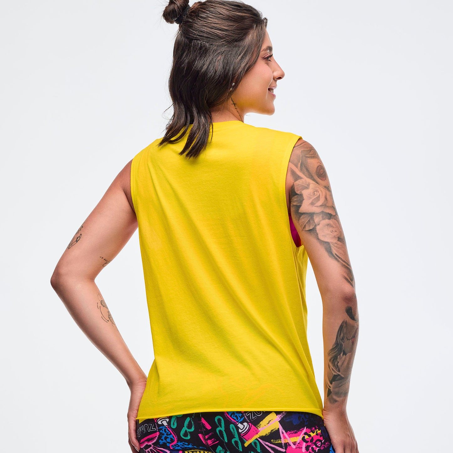 Sizzlin' Crew Neck Muscle Tank - Sunrays