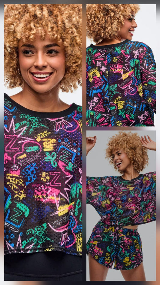 |ZA|Sizzlin' Boxy Dolman Crop Top