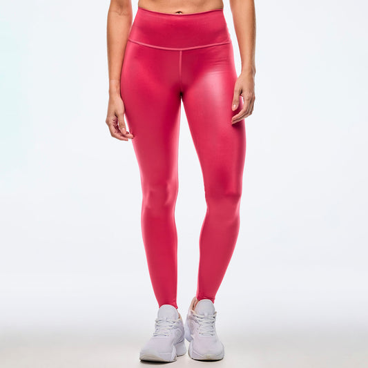 Apres Zumba®  Shiny High Waisted Ankle Leggings