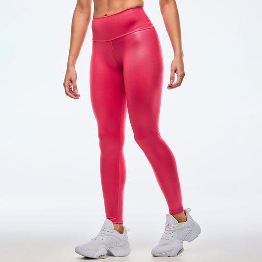 Apres Zumba®  Shiny High Waisted Ankle Leggings