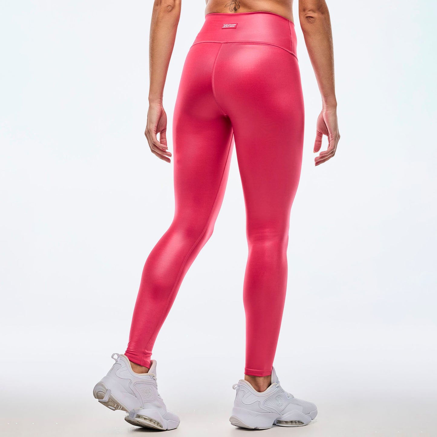 Apres Zumba®  Shiny High Waisted Ankle Leggings
