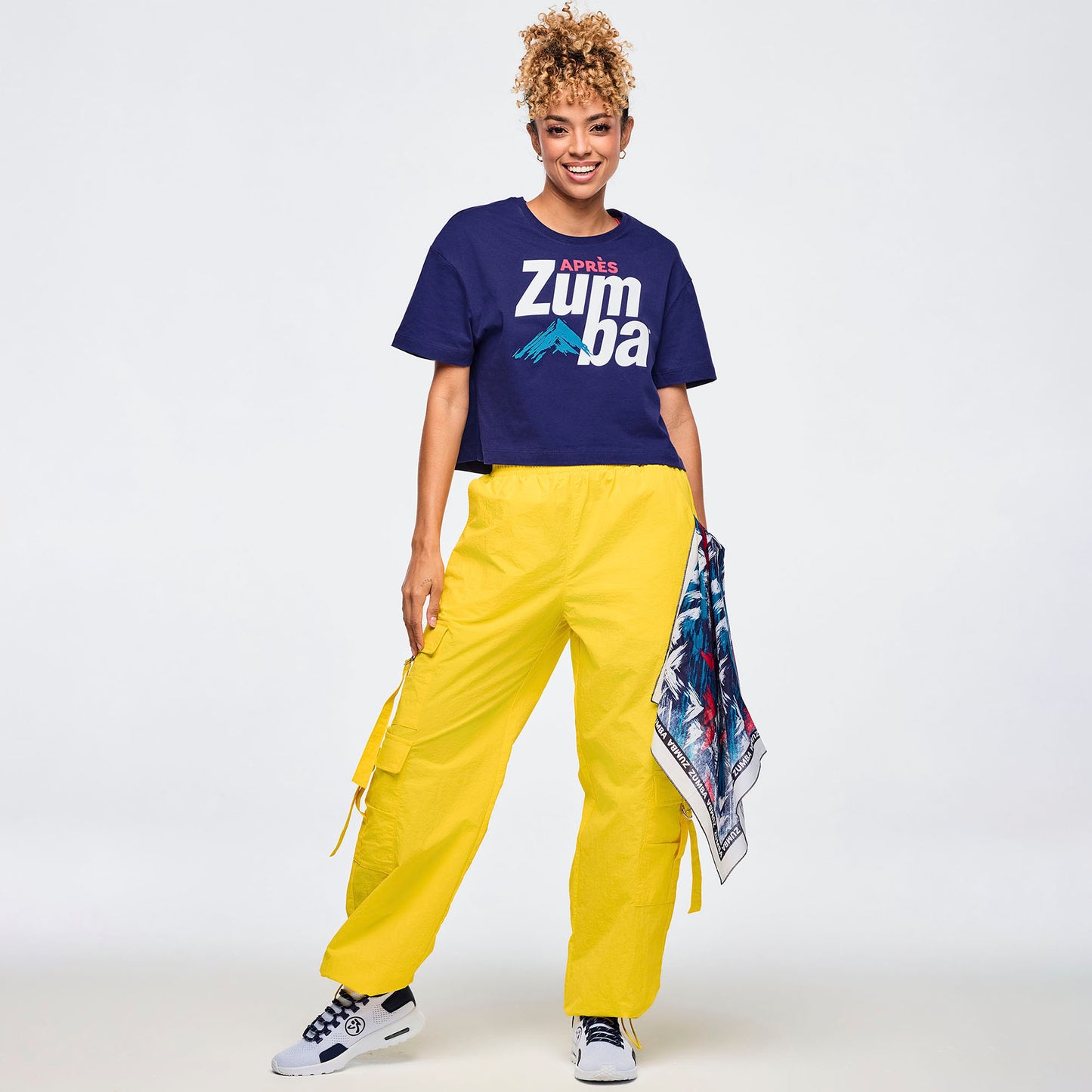 Apres Zumba®  Crew Neck Crop Top
