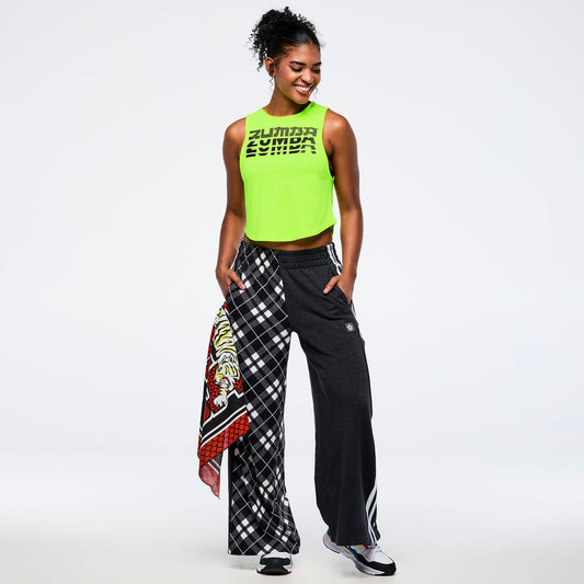 Eastern Flavor Round Hem Muscle Tank