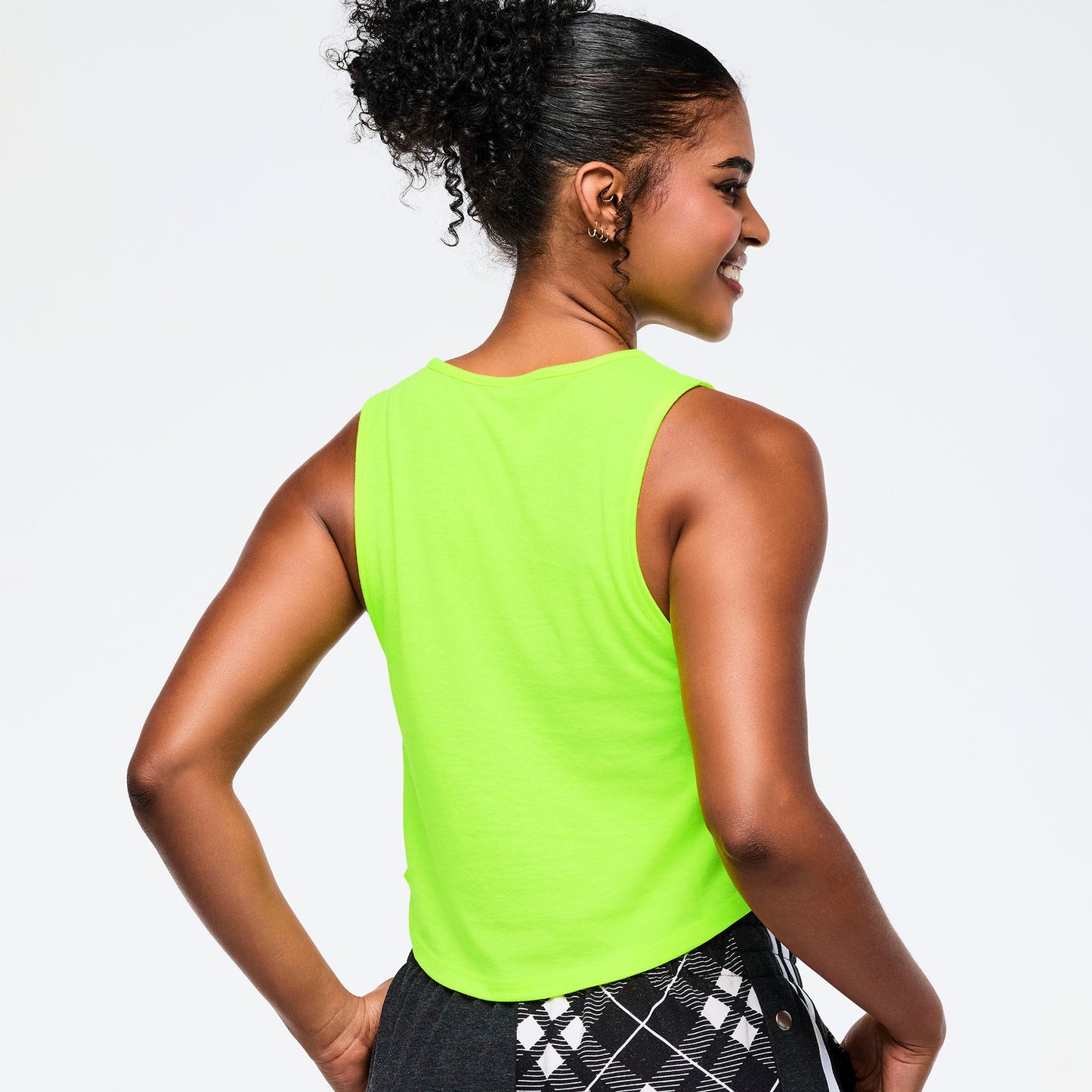 Eastern Flavor Round Hem Muscle Tank