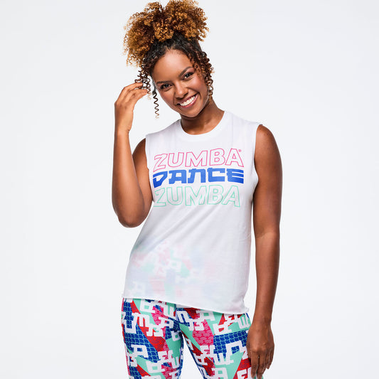 Eastern Flavor Crew Neck Muscle Tank