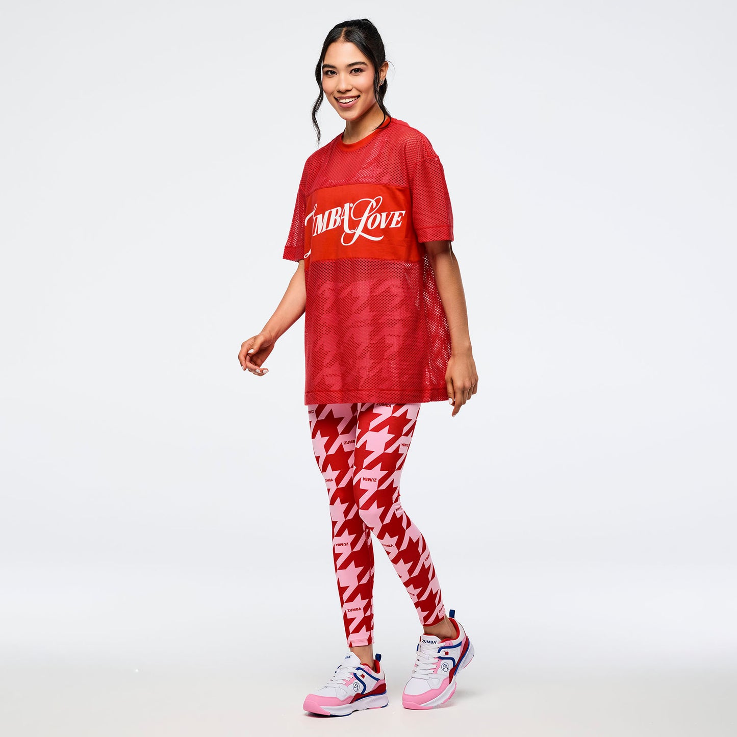 *SOLD OUT* Zumba® Amour Boxy Mesh Top