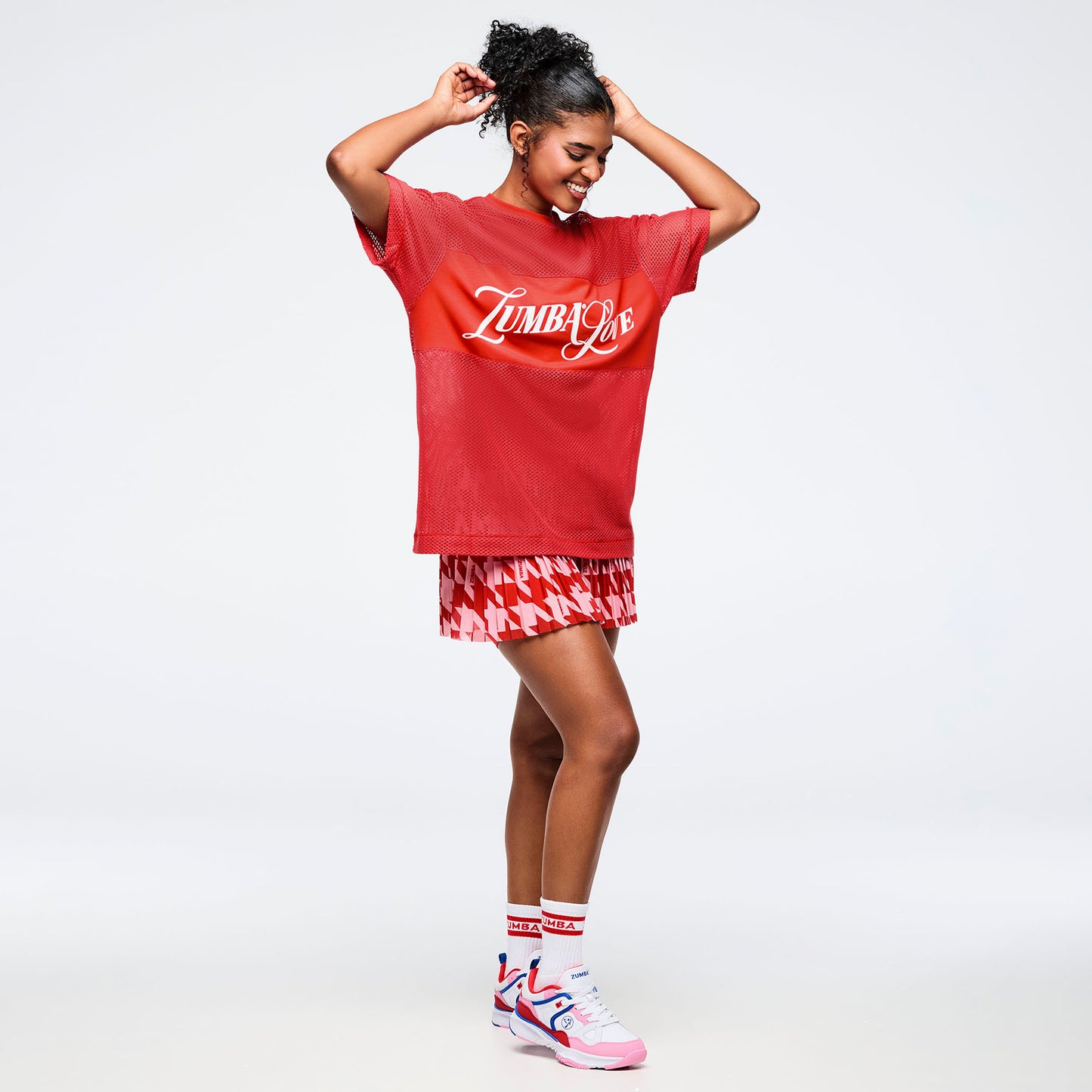 *SOLD OUT* Zumba® Amour Boxy Mesh Top