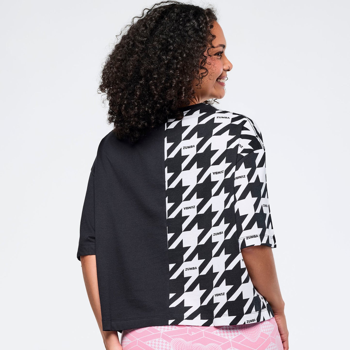 Zumba® Amour Oversized Boxy Crop Top