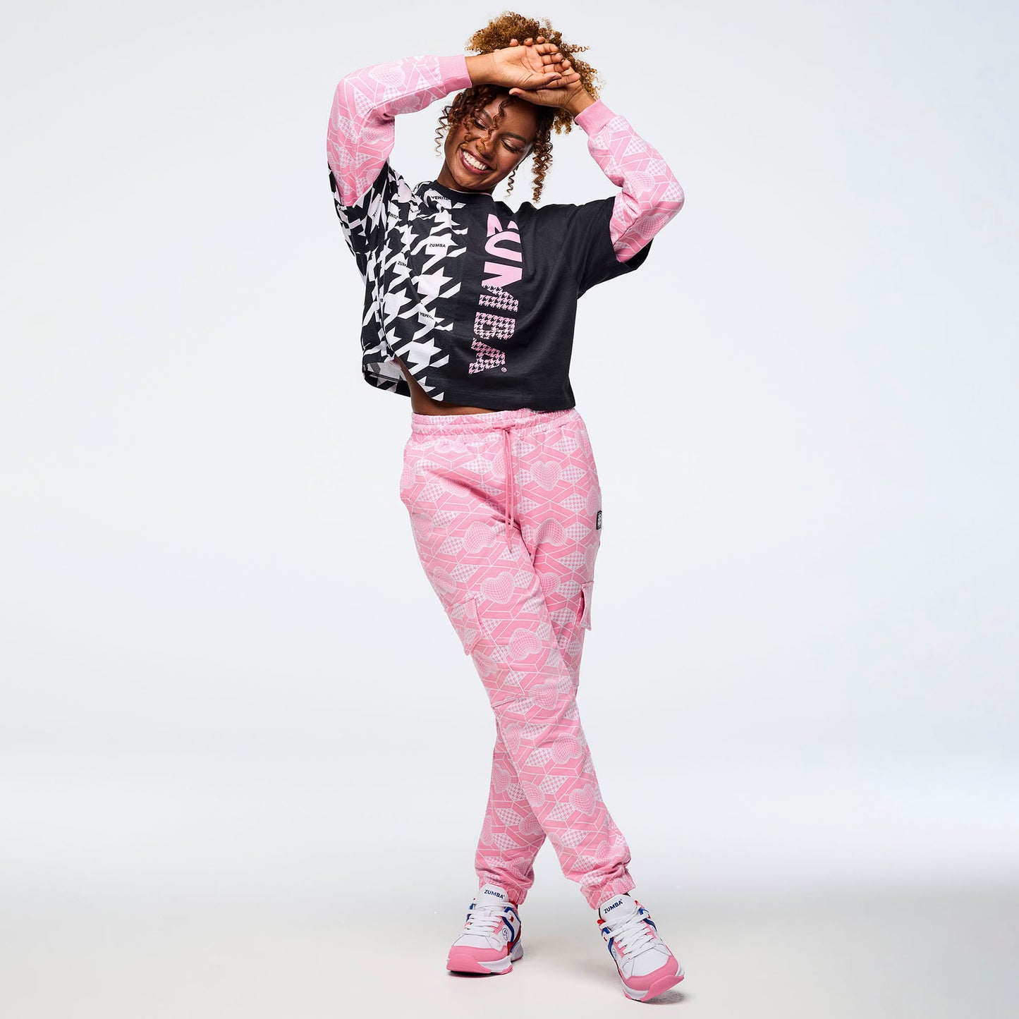 Zumba® Amour Oversized Boxy Crop Top