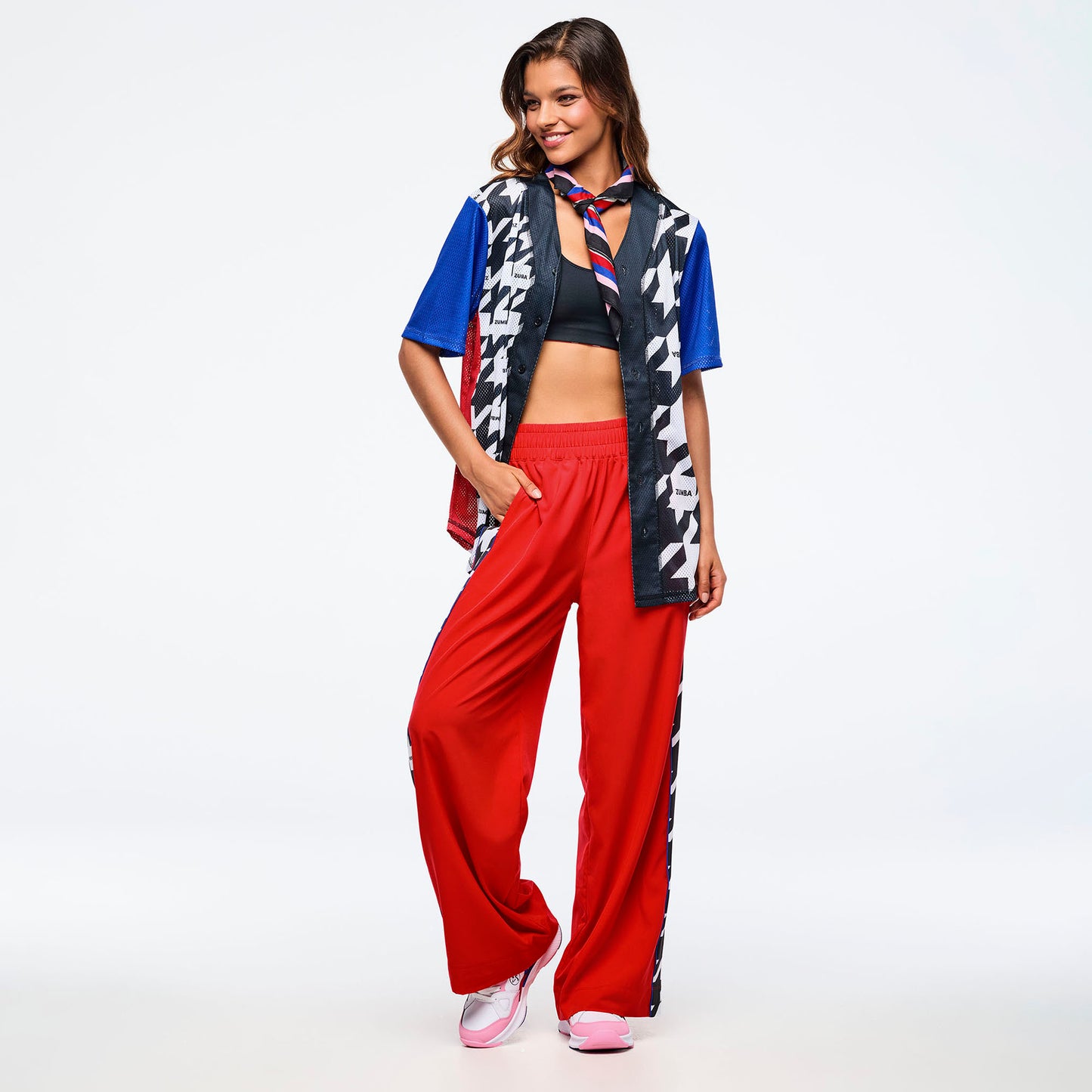 *COMING SOON* Zumba® Amour Baseball Button-Up Jersey