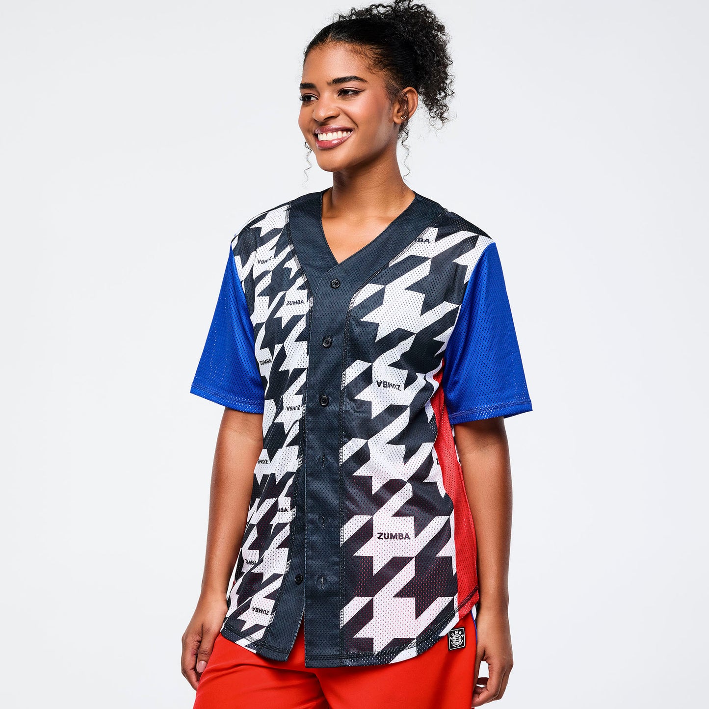 *COMING SOON* Zumba® Amour Baseball Button-Up Jersey
