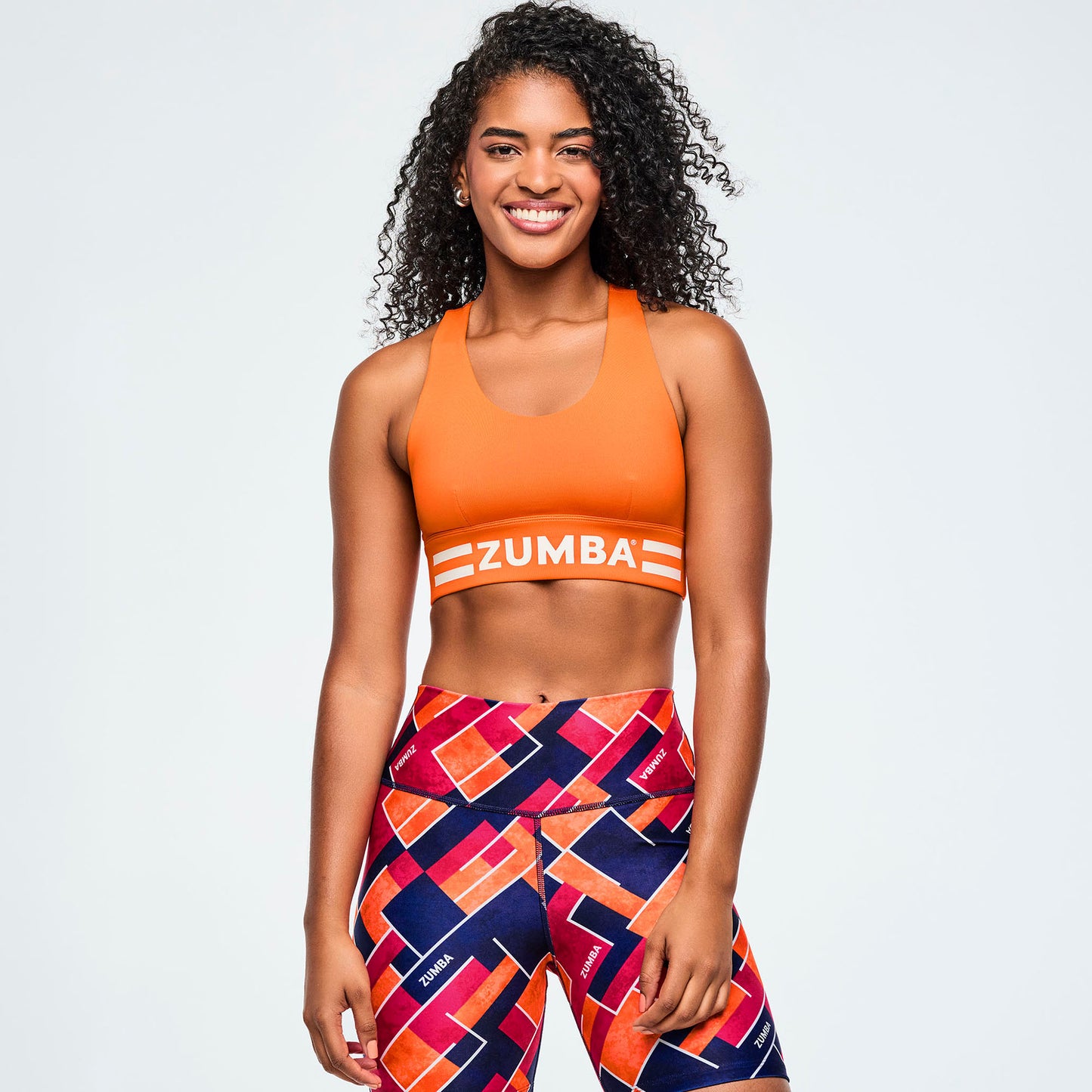 *SOLD OUT* Class of 2001 Racerback Scoop Neck Bra - Orange Punch