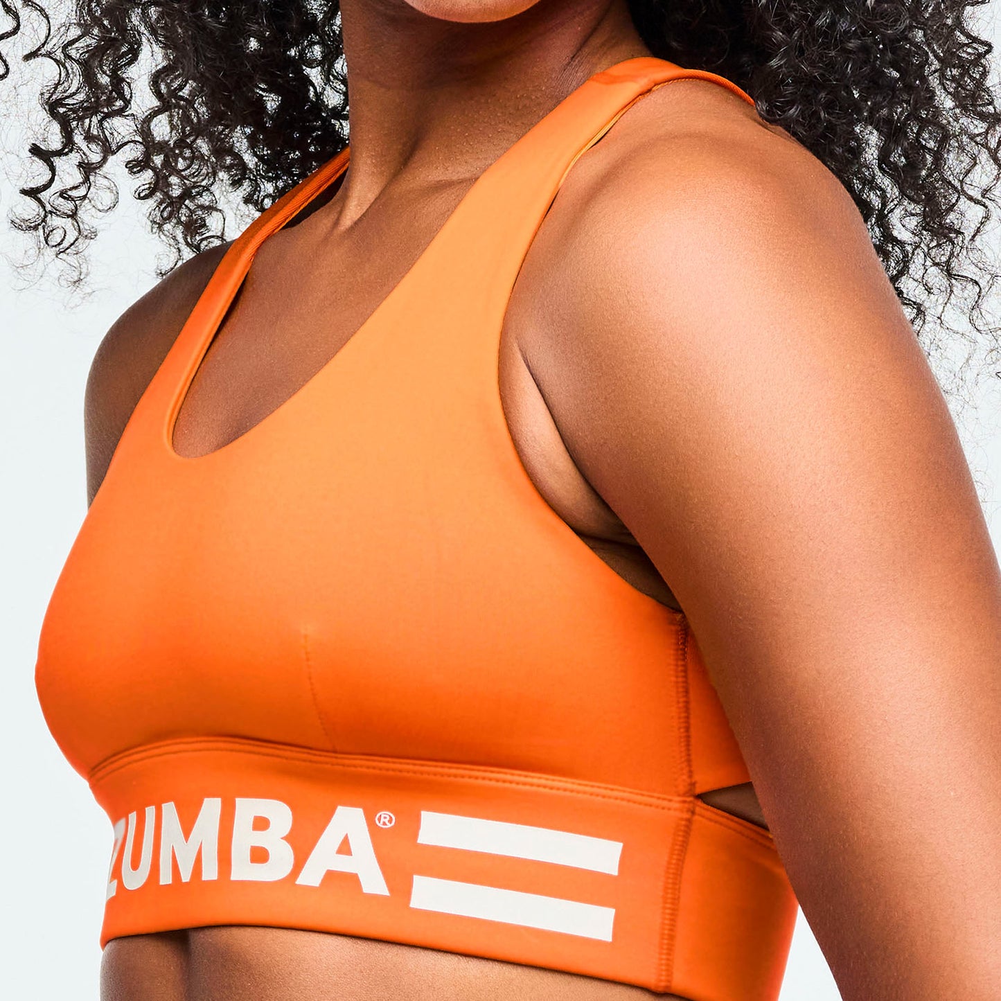 *SOLD OUT* Class of 2001 Racerback Scoop Neck Bra - Orange Punch