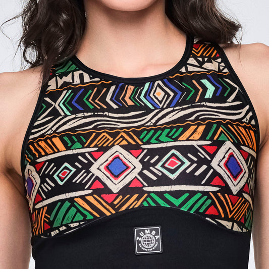 Wildbeat Longline Scoop Neck Racerback Bra