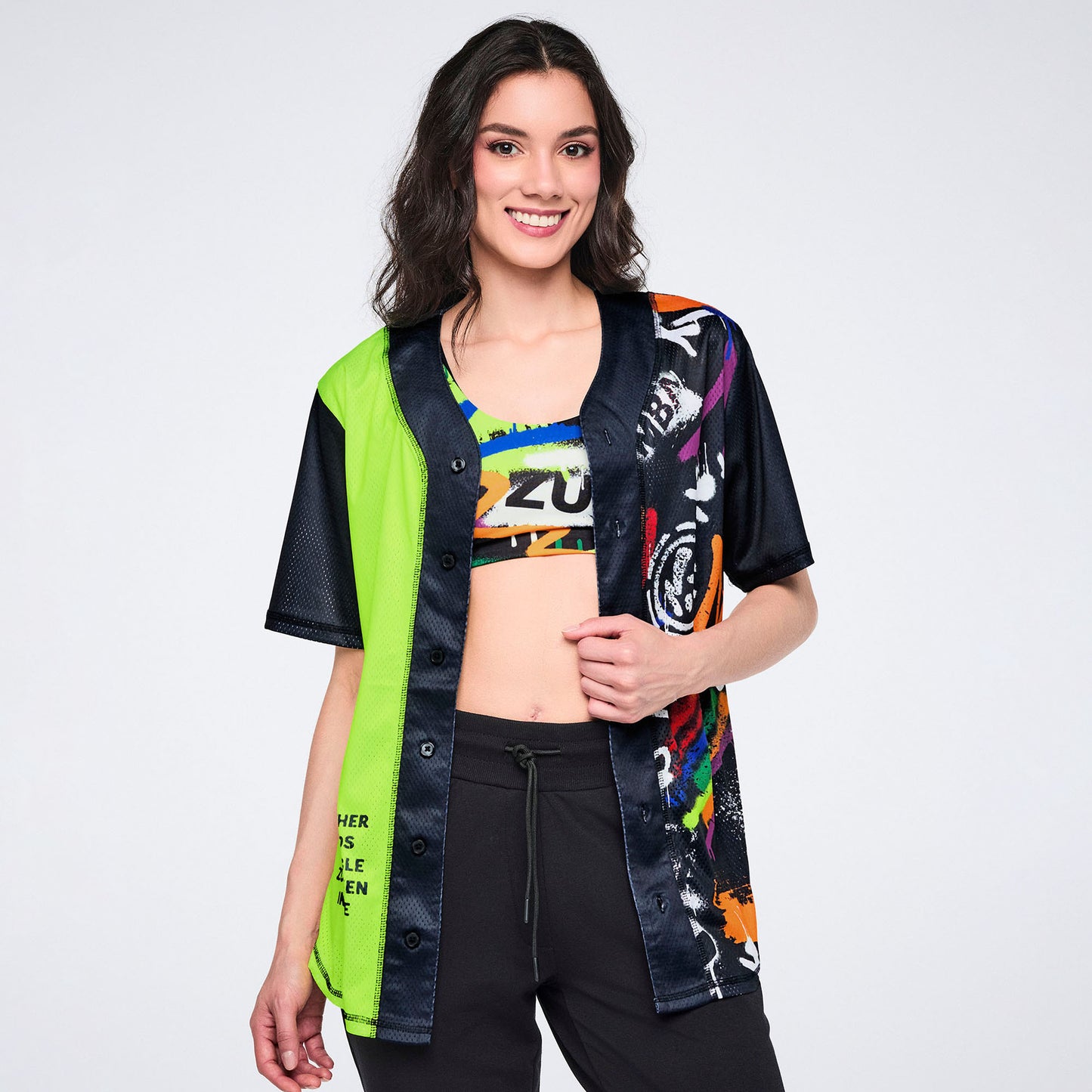 Pride Baseball Button Up