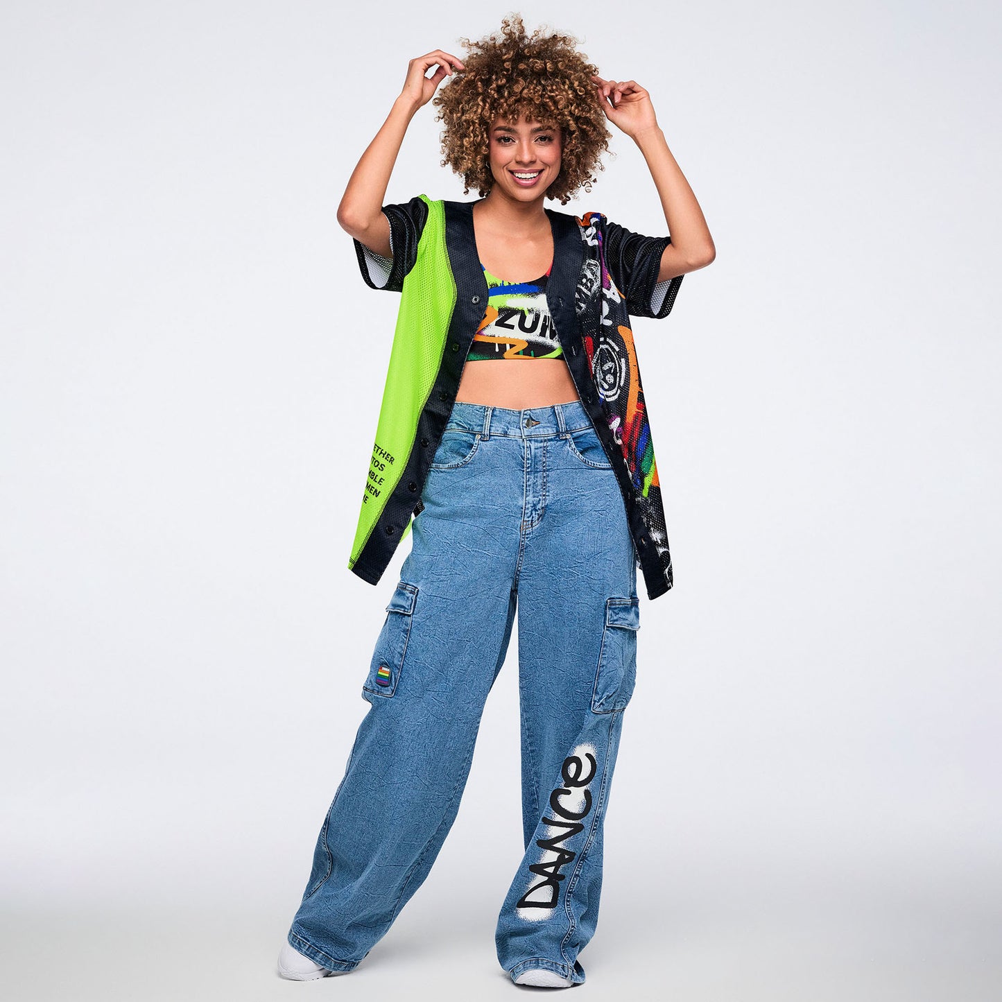 Pride Baseball Button Up