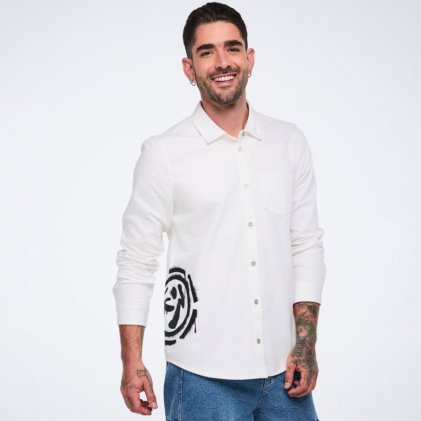 Pride Long Sleeve Button Down