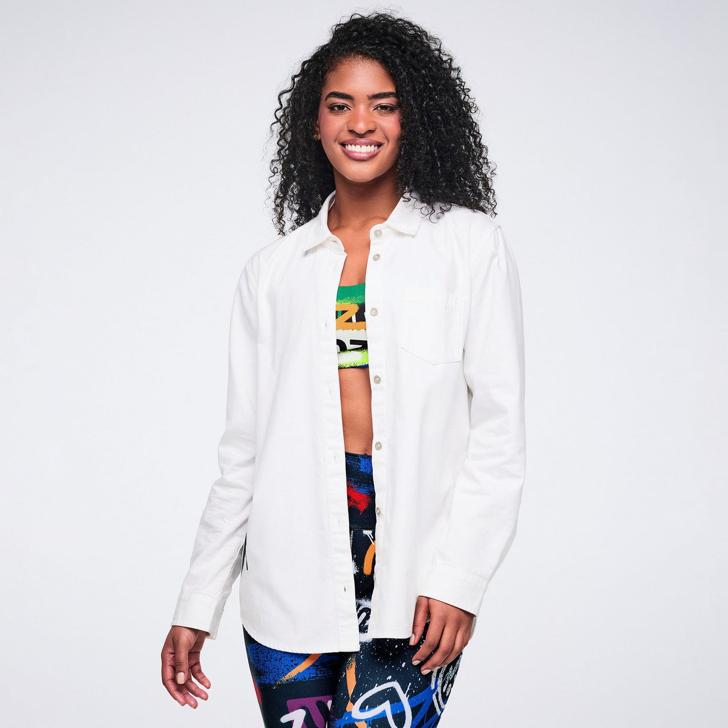 Pride Long Sleeve Button Down