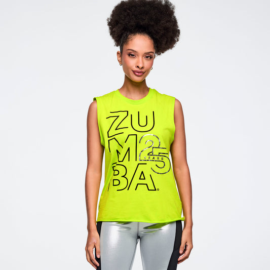 Zumba® 25 Crew Neck Muscle Tank