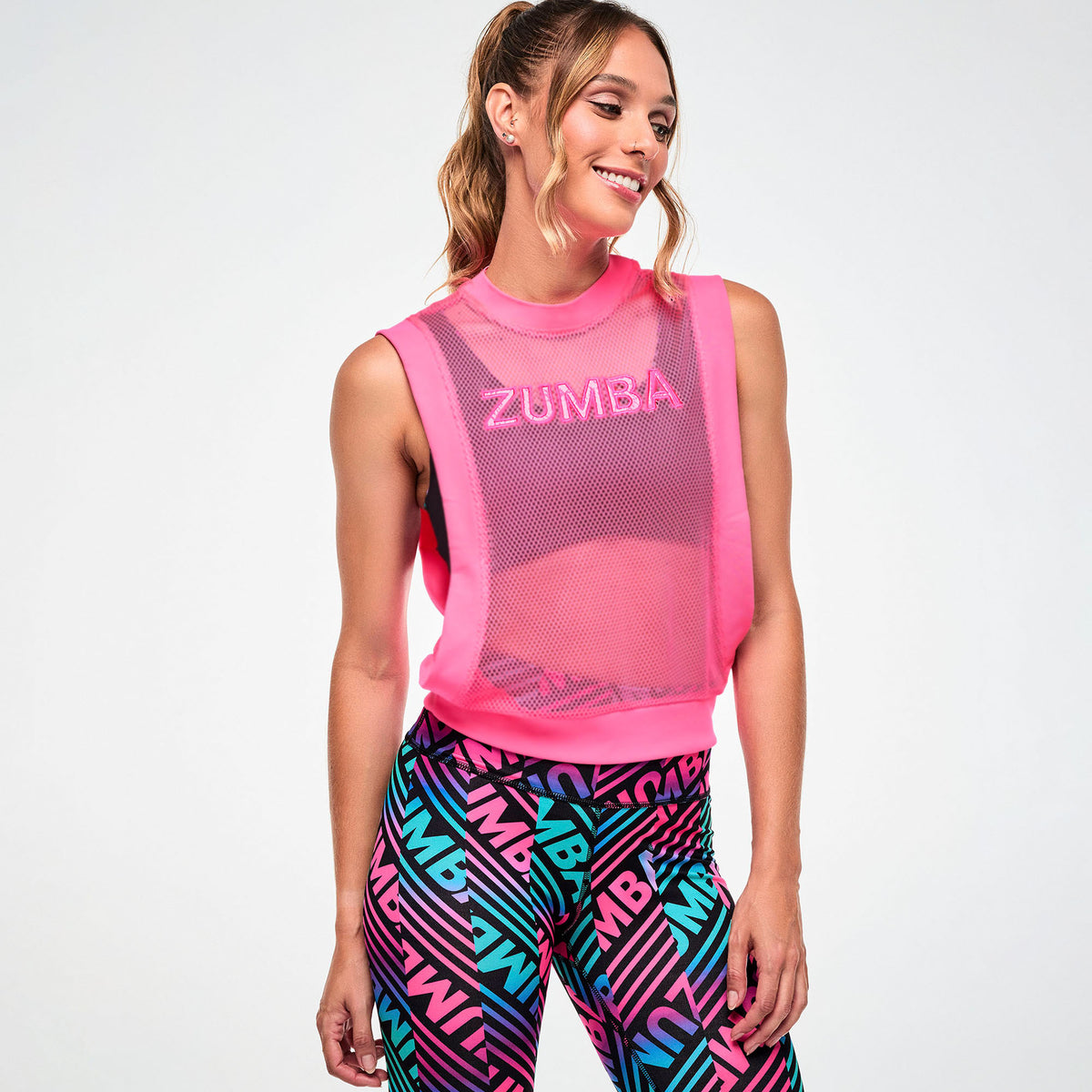 Electric Feel Mesh Tank